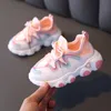Sneakers Spring Children Shoes For Girls Sport Shoes Fashion Baby Shoes Soft Bottom Nonslip Casual Kids Girl Sneakers 230417