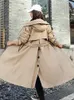 Women's Down Parkas Fashion woman blouse 2023 Winter Jacket Hooded XLong Thick Faux Fur Filled Parka Detachable Plus Size 231117