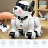 Электрическая RC Animals K27 с дистанционным управлением, умная собака, роботизированный патруль, программируемая интеллектуальная игрушка с песнями 231117