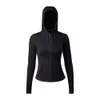 Lu Lu Align Yoga Coat Lemon Define hoodie Jacket Full Zipper With Women Zipper Long Sleeve Shirts Fitness Crop Top Gym Clothes Workout Spo LL Jogger