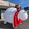 Free Express Cute Inflatable Cotton Sheep Air Blown Animal For Outdoor Advertising Decoration Made By Ace Air Art