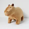 Poupées en peluche Simulation Fluffty Capybara animaux en peluche peluche poupées douces vraie vie Capybara poupées enfants jouets Peluche cadeau de noël 18 cm 230417