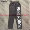 Новые 23ss мужские брюки с пышным принтом Vertabrae Letters Sweatpants Мужчины Женщины 1 Модный бренд высшего качества Jogger Drawstring мужские брюки