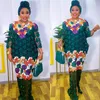 Ubrania etniczne sukienki plus size dla kobiet afrykańskie tradycyjne dashiki mesh boubou wesel