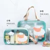 Cosmetic Bags Large Capacity Women Waterproof Transparent Zip Organizer Beauty Female Travel Makeup Wash Kits Wy22 230417