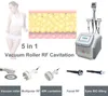 Przenośna RF Wałk próżniowy Strakowa waga Schuting S-Shape Cavitation Maszyna RF 40K