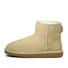 New Boots Australia 슬리퍼 Tasman Tazz Womens 플랫폼 Winter Booties 걸 클래식 스노우 부츠 발목 미니 모피 검은 색 밤나무 핑크 보우 티 신발 크기 36-41