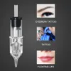 Aiguilles de tatouage mélangées 10 tailles cartouche jetable sourcil maquillage Permanent pour Machines stylo poignées 230417