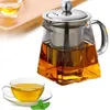 Heat Resistant Glass Tea Pot Chinese Kung Fu Tea Puer Tea Tea Set High Quality Convenient Office Glass Teapot