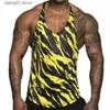 Regatas masculinas Ginásio Regata Homens Roupas de Fitness Masculino Sexy Slim Sports Tank Top Treino Fitness Musculação Colete Respirável Camisa Sem Mangas T230417