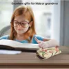 Casos de óculos de sol Saja Womens Glasses Case Testry Bag Tulip Flower Bolsa Carteira para Crianças Papelaria Granny