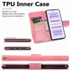 Xiaomi 13 Pro Lite Ultra 12T 12 Redmi A1 Plus 10A 10C 12C K60 Pro K60E Lace Flower Holder Card Flip Cover Animal Pouch의 큰 나비 가죽 지갑 케이스 인쇄