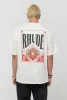 Ropa de moda Camisetas Hip hop Camisetas Rhude Vintage Card Tee American Card Impreso Camiseta de manga corta Hombres Streetwear Ropa deportiva suelta