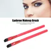 Makeup Borstes 2st Eyebrow Brush Red Portable Multifunktion Angled Brow Square Thredimensional concealer Cosmetic