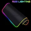 Mouse Pads Apoios de pulso Geométrico Grande RGB Mouse Pad Gaming Mousepad LED Mouse Mat Gamer Mousemats Mesa Pads PC Tapete de mesa RGB Tapete de teclado XXL 90x40cm YQ231117