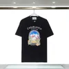 Rhude Casablanc TシャツメンズデザイナーRude Tシャツワークアウトシャツ大型TシャツTシャツ100％コットンRhude TシャツヴィンテージRhude短袖