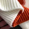 Дизайнерская куртка BottegassVenetas Cleanfits 7a Зимний продукт Мужская женская мода Повседневный жаккардовый шерстяной свитер с круглым вырезом вязаный топJUZQ