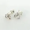 Authentic 925 sterling silver Pandora Sparkling Herbarium Cluster Stud Earrings Dangle Pandora Me Birthstone for Earrings Studs Jewelry 292406C01