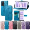 Skriv ut Big Butterfly Leather Wallet Falls för Xiaomi 13 Pro Lite Ultra 12t 12 Redmi A1 Plus 10A 10C 12C K60 Pro K60e Lace Flower Holder Card Slot Flip Cover Animal Pouch