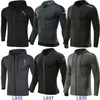 Vestes pour hommes Hommes Marque Sweats à capuche Gym Sport Running Fitness Entraînement en plein air Bodybuilding Pull Sportswear Mâle Veste à capuche MMA Dry Fit