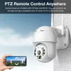 Ny V380 2MP WiFi Camera Smart Home Dome Extern Street Video Surveillance Wireless Camera Motion Alert Dual Light Auto Tracking