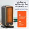 Electric Filt 500W Värmefläktar för hemmakontor Portable Desktop Heater Low Consumption Vertical Warmer Mini Heaters 231116