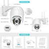 جديد 5MP PTZ IP كاميرا WiFi في الهواء الطلق AI AI Human Detection Audio 1080p الأمن اللاسلكي CCTV كاميرا P2P RTSP 4X ZOOM WIFI