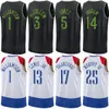 Hombre impreso Niños Baloncesto Ciudad Herbert Jones Jersey 5 Daniels 11 Hawkins 24 Zion 1 CJ McCollum 3 Brandon Ingram 14 Jonas Valanciunas 17 Declaración Camisa clásica