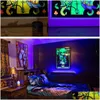 Juldekorationer LED UV Black Light Fixtures 10W DJ Party Strip Lights Effect Stage Purple Tube för Bar Disco Club Halloween Y201 DHVBC