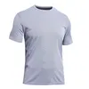 LL Açık Erkek Spor T Gömlek Erkek Hızlı Kuru Ter emici Kısa Üst Erkekler Wrokout Kısa Kollu LL47