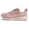 hokka hokas hokah Chaussures pour femmes Chaussures pour hommes Running Designer Chaussures de sport Clifton 9 Bondi 8 Pink Noir et Blanc Chaussures 【code ：1】