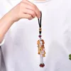 Strand Natural Crystal Agate Peace For Life Car Pendant Ornament Stone Ornaments