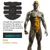 Cintura dimagrante stimolatore muscolare EMS Wireless ABS Allenatore addominale Toner Body Fitness Hip Shaping Patch Dimagrante unisex 230417