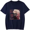 Dames t shirts 2023 anime shinobi no ittoki t-shirt 2d print harajuku dames zomer kawaii korte mouwtoppen kleding