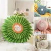 Pillow Dutch Fleece Durable 45x45cm Living Room Sofa Sunflower Pillowcase Bright Color Throw Case Smooth Zipper Home Decor