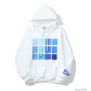 Designer Hoodie Men's Sweatshirts Fashion Streetwear Trend Br Trend Br Kanyes Same Style Kanyes Blue Color Card Printing Ins Super Hot Unisex Hoodie