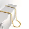 18K Solid Yellow G F Gold Curb Cuban Link Chain Necklace Hip-Hop Italian Stamp AU750 Men's Women 7mm 750 MM 75 CM long 29 INC244J