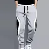 Mens Pants Casual Autumn Fabulous Ankle Banded Fall Trousers Warm Men Contrast Colors Sports For Work
