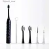 Escova de dentes inteligente Sonic Escova de dentes elétrica Adulto Dental Scaler Removedor de cálculo Ultrasound Whitening Tooth Brush Ultrasonic Whitener Q231117