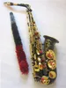 العلامة التجارية الجديدة عالية الجودة Alto Sax Japan YAS-875EX Model Professional Saxophone E Flat Black Brass Musical Musical and Hard Box