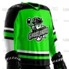 Savannah Ghost Pirates Golden Jerseys Hockey Jersey Men Women, Breathable and Comfortable, Perfect for Game Day