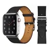 Fashion Leather Loop för Apple Watch Band 42mm Series SE 2 3 4 för IWATCH Ultra 8 7 6 5 44mm band 38mm armband ersättning 40mm 41 45mm 49mm bandtillbehör