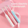 Diş fırçası sonik elektrik diş fırçası beyazlatıcı dişler 5 temizleme modu usb şarj edilebilir diş fırçası akıllı zamanlayıcı IPX7 Su geçirmez diş fırçası Q231117