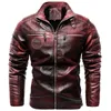 Vestes de créateurs pour hommes Veste en cuir pour hommes à la mode pour hommes Nouveaux manteaux en cuir pour hommes Costume de moto pour hommes Manteau en cuir en peluche pour hommes