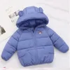 Jackets Better versatile Winter jacket boys and girls sweet cartoon print hooded warm coat 07 year old Bebe fashion childrens clothing 231117