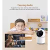 Nouveau Tuya Wifi caméra Vision nocturne CCTV HD suivi automatique stockage en nuage application vie intelligente deux voies Audio 5MP bébé moniteur