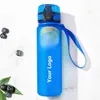Su Şişesi Kişiselleştir Su Şişeleri Taşınabilir Açık Hava Güvenliği Tritan BPA Ücretsiz Büyük İçme Kupası Erkekler Doğum Hediyesi Özelleştirilmiş Adı P230324