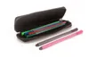 Pennsäckar 2st/set äkta läderskolepennor med dragkedja Pencilcase stor kapacitet stationer kit multifunktionskohud straff 230417