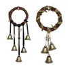 Decoratieve beeldjes Witch Bells heksende dingen magische amulet windtiond verbannen kwaad faux kristalkwarts hangende hanger voor voordeur