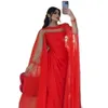 Modern Chiffon A Line Evening Dresses Illusion Pleated Formal Prom Gown Draped Long Arabic Dubai Special Occasion Dress